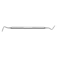 Dental bone file 3SJ4Sstainless steeldouble-ended