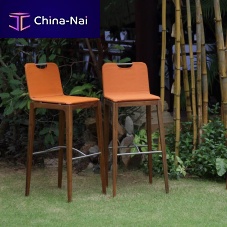 Contemporary bar chair HATCH gardenpolyestervinyl