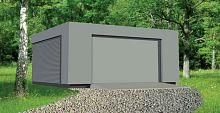 Prefab building LVGwoodengaragecontemporary