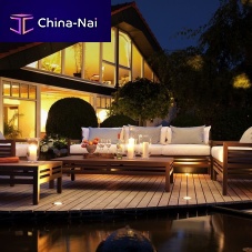 Contemporary sofa LOUNGEoutdoorfabricgray