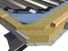 Modular roof system Cover Tray Pluslightweightmetal profileinsulating panel