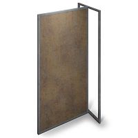 Fixed partition VELAwoodencommercialfor offices
