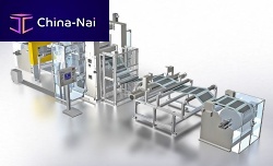 Lithium-ion battery film calendering line