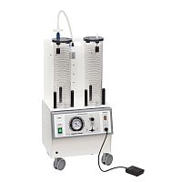 Electric surgical suction pump POLIVAC B4/SLT serieson casters