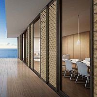 Jalousie shutter SPH LQ44slidingwoodenaluminum