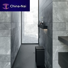 Rectangular shower base Mediumabove floorrecessedCorian®