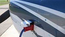 Aircraft air conditioning duct