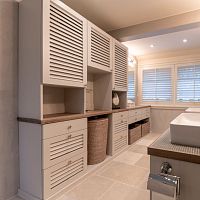 Contemporary bathroom cabinet homewoodenwall-mounted