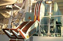 Cable reel PoweAMPReel for marine applicationsfixed1 wire