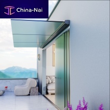 Door canopy LIBRA 2.0steelglassflat
