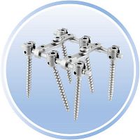 Thoraco-lumbar osteosynthesis unit U8U9posterioradult