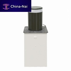 Access control bollard METROPOLEcast ironelectronicmechanical