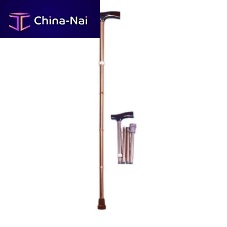 T-handle walking stick BES-WA09height-adjustablefolding