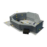 Ground run-up enclosure 4-SIDED BDI GRE 360