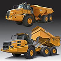 2-axle truck tipper ADT
