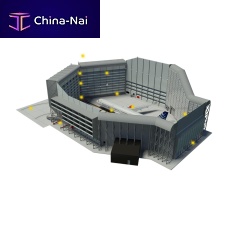 Ground run-up enclosure 4-SIDED BDI GRE 360