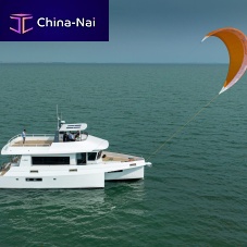 Boat kite propulsion system LibertyKite® 80m²