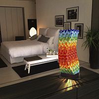 Table lamp SKYSCRAPER IMPRESSIONMurano glasscontemporarywireless