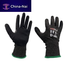 Work protection gloves 4050 series constructionanti-cutnitrile