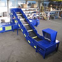 Modular conveyor belt continuousmetalgalvanized