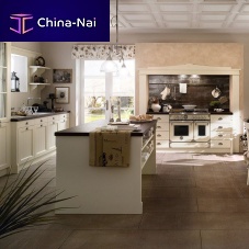 Traditional kitchen ENGLISH STYLEwoodenislandlacquered