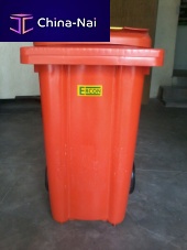 Plastic waste container EDB-WB-IMindustrial wastefor urban wastewith lid