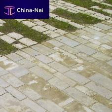 Natural stone paver DIETFURTER DOLOMITEoutdoordrive-overfor public spaces