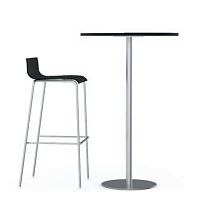 Contemporary bar chair POLIoutdoorindoorfabric