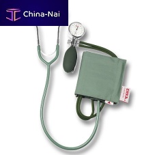 Hand-held sphygmomanometer Test with stethoscope