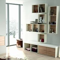 Wall-mounted shelf KITOmodularcontemporarySolid Surface