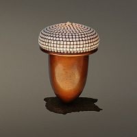 Table lamp ACORNglasstraditionalcorded