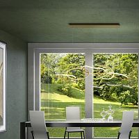Hanging light fixture BIASLEDroundIP20