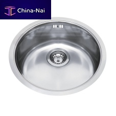 Single-bowl kitchen sink GLR43Xwithout drainboardstainless steelovermount