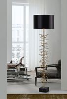 Floor-standing lamp UREASstainless steelcontemporarycorded