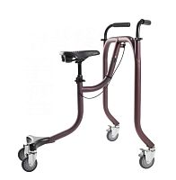 4-wheel rollator BiKubewith seatfolding