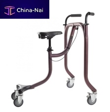 4-wheel rollator BiKubewith seatfolding