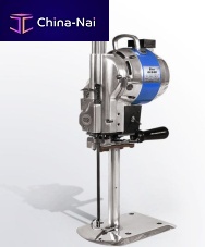 Straight-knife cutting machine Blue Oceantextilehand-heldelectrically-powered