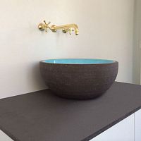 Countertop washbasin lavaroundcontemporary