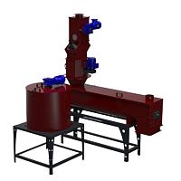 Automatic coating machine T-250for grain products