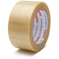 Sealing adhesive tape MONTA 124PVCrubberwhite