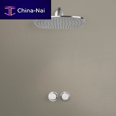 Wall-mounted shower set PB SET20THERMcontemporarythermostaticrain