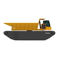 Amphibious dump truck AD-10rigiddieselfor construction