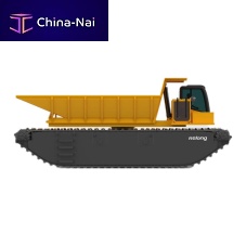 Amphibious dump truck AD-10rigiddieselfor construction