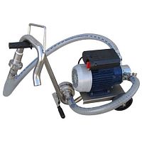 Gear pump for food productswith electric motorself-priming