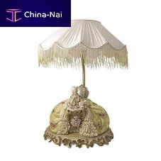 Table lamp Lady readingfabricclassicwireless