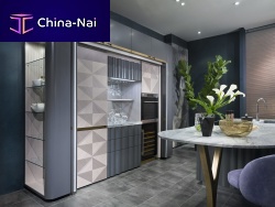 Contemporary kitchen CUC03 woodenmarblemetal