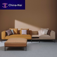 Contemporary pouf RAGLAN foamsquaremodular