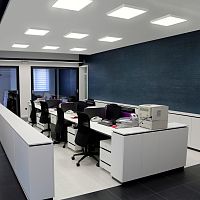 Surface-mounted light fixture XCASELEDsquarerectangular