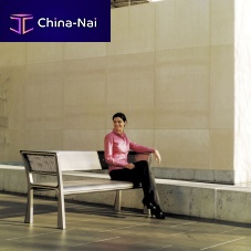 Traditional public bench SITmetalwith backrestwith armrests