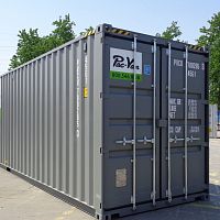 Industrial container construction